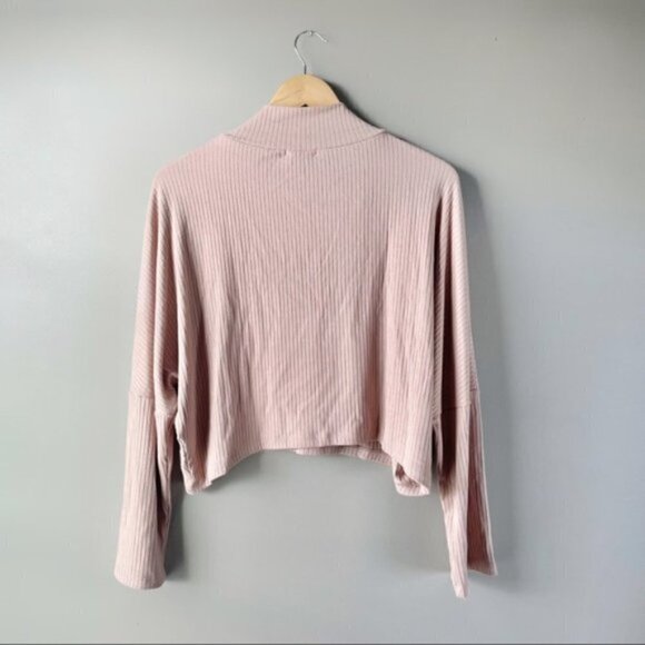 Lna | Nwt Revolve Cropped Cape Top Nude Small - Picture 10 of 10